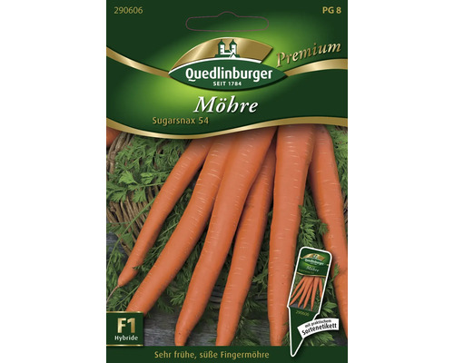 Möhre 'Sugarsnax 54' Quedlinburger Gemüsesamen