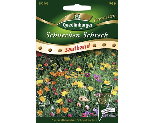 Schnecken Schreck 'blühende Mischung' Quedlinburger Blumensamen Saatband