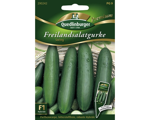 Freilandgurke 'Swing' Quedlinburger Gemüsesamen
