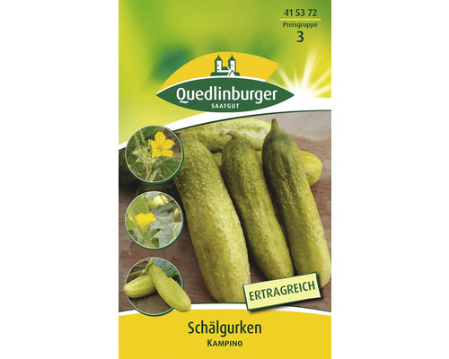 Schälgurke 'Kampino' Quedlinburger Gemüsesamen