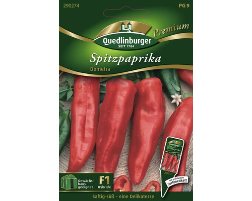 Paprika 'Demetra' Quedlinburger Gemüsesamen