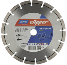 Norton Clipper Diamanttrennscheibe mit 230 Millimeter Durchmesser