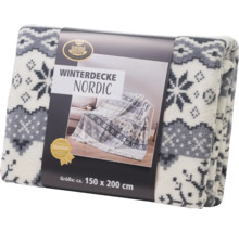 Winterdecke Nordic von Gözze, circa 150 x 200 cm