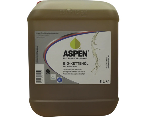 Bio-Kettensägenöl ASPEN 5 Liter