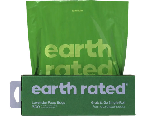 Earth Rated Hundebeutel Lavendelduft, 300 Stück