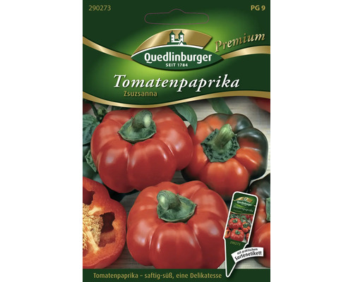 Tomatenpaprika 'Szuszanna' Gemüsesamen Quedlinburger
