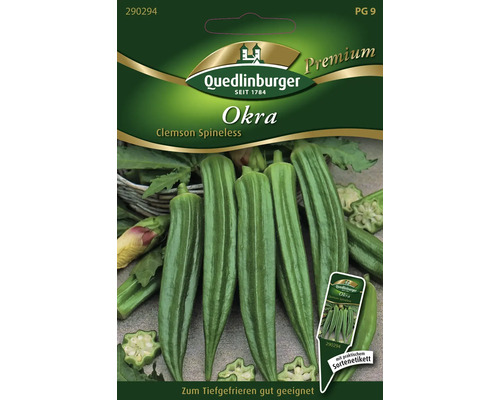 Okra 'Clemson Spineless' Quedlinburger Gemüsesamen