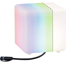 Paulmann Lichtobjekt Plug & Shine ZigBee RGBW IP65 2,8W 110 lm 200x200x200 mm Cube weiß 230/24 V - Kompatibel mit SMART HOME by hornbach-thumb-2