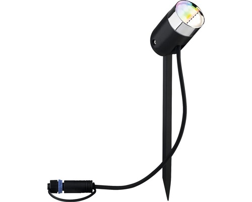 Gartenstrahler mit Erdspieß und Anschlusskabel