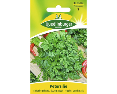 Petersilie 'Einfache Schnitt 3' Quedlinburger Kräutersamen Petersilie-Saatgutpackung von Quedlinburger