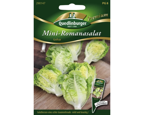 Quedlinburger Mini-Romanasalat Samenpackung