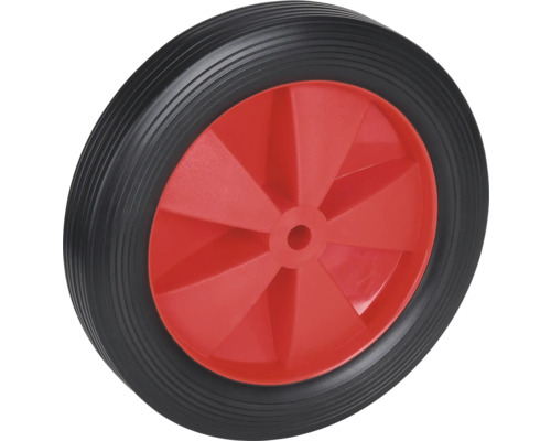 Tarrox PVC-Rad bis 40 kg mit Kunststofffelge und Rillenprofil 200 x 40 x 12,2 mm Rad mit Kunststofffelge und Gummireifen