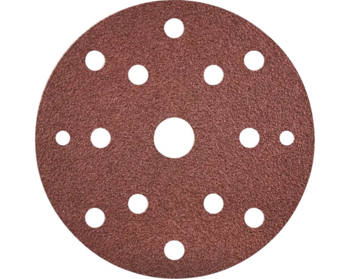 Schleifscheibe für Exzenterschleifer Menzer ,Ø 150mm ,Korn 180 ,Gelocht , Runde Schleifscheibe mit Löchern