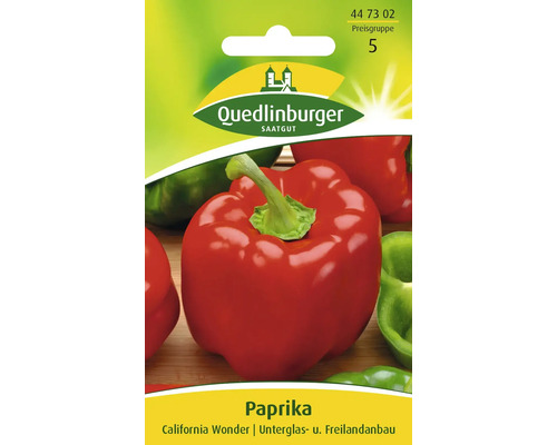Paprika 'California Wonder' Quedlinburger Gemüsesamen