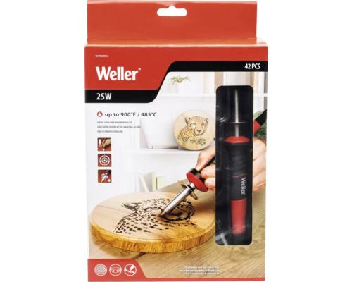 Weller Brandzeichenkolben Set 25 Watt, 42-teilig