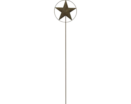 Gartenstecker aus Metall Lafiora "Stern" klassisch H 115 cm