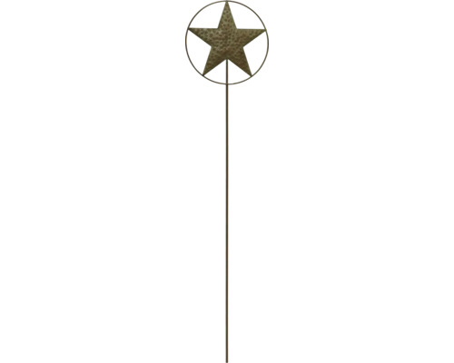 Gartenstecker aus Metall Lafiora "Stern" klassisch H 90 cm