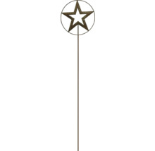 Gartenstecker mit Sternmotiv
