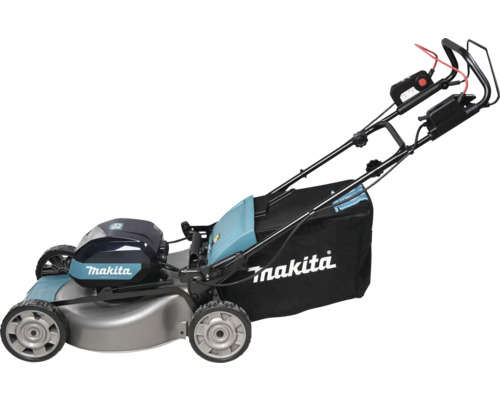 Makita Rasenmäher mit Akku und Fangkorb