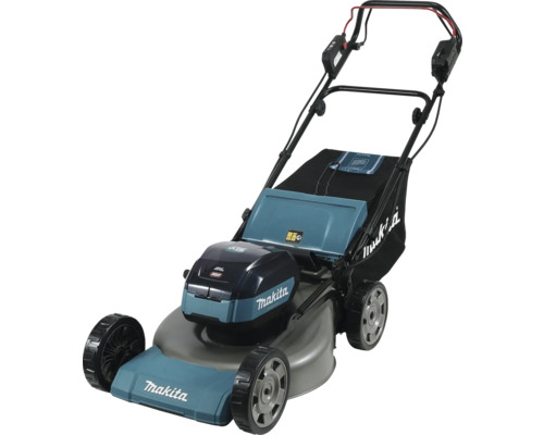 Makita Rasenmäher mit Akku und Fangkorb