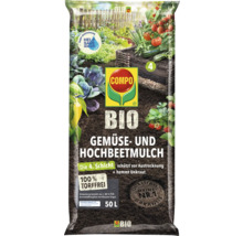 Compo Bio Gemüse- und Hochbeetmulch im 50 Liter Sack