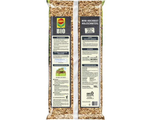 COMPO Minibeet Holzschnitzel Packung