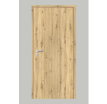 Holztür mit Drückergarnitur