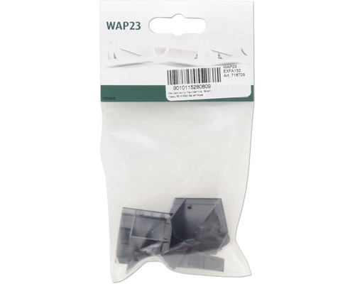 Kunststoff Eckverbinder in einer Verpackung