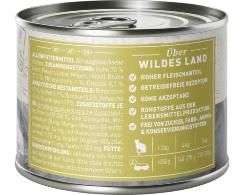 Dose Katzenfutter mit Hühnerfleisch