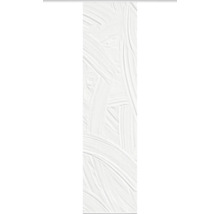 Weiße Wandfliese mit Pinselstrichmuster