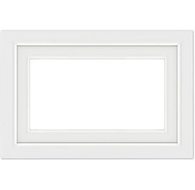 Kellerfenster Dreh-Kipp Kunststoff RAL 9016 verkehrsweiß 600x400 mm DIN Rechts