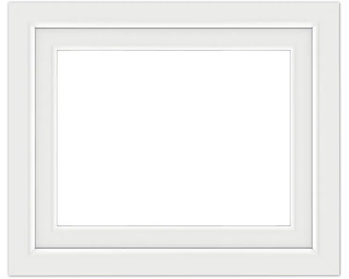 Weißer Bilderrahmen