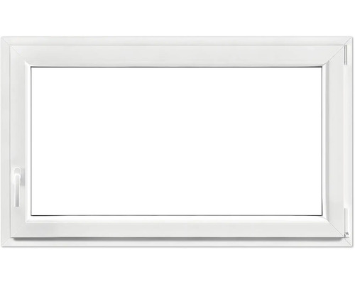 Kellerfenster Dreh-Kipp Kunststoff RAL 9016 verkehrsweiß 1000x600 mm DIN Rechts