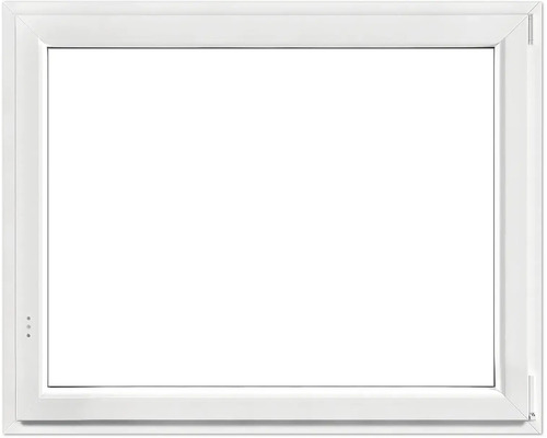 Weißes Fenster aus Kunststoff