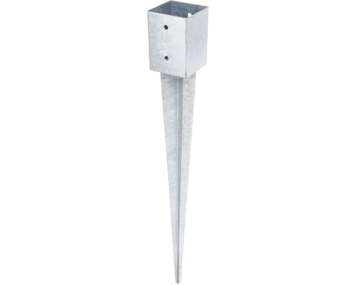 Einschlagbodenhülse 101 x 101 x 900 mm feuerverzinkt Einschlagbodenhülse 101 x 101 x 900 mm feuerverzinkt