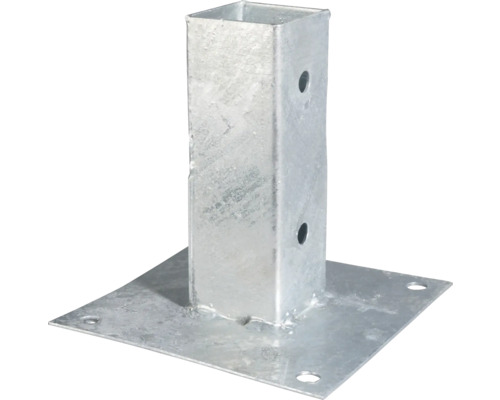 Aufschraubhülse 61 x 61 x 150 mm feuerverzinkt Aufschraubhülse 61 x 61 x 150 mm feuerverzinkt