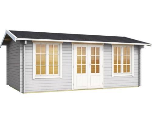 Gartenhaus mit Fenstern und Doppeltür