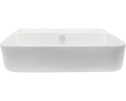 Aufsatzwaschbecken aus Keramik, rechteckig
