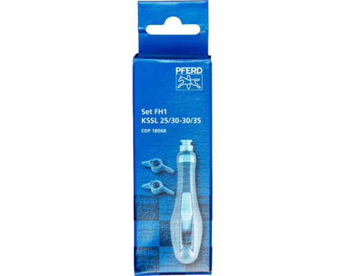 Feilenheft Pferd FH1 für Kettenfeilen Ø 4,0-5,5 mm inkl.Schärflehre Pferd Schleifhülsen Set FH1 KSSL 25/30-30/35