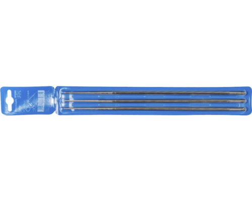 Kettensägenfeilen Pferd 200 x 5,16mm Classic für 3/8", 3 Stück Nadelfeilen Set in blauer Verpackung