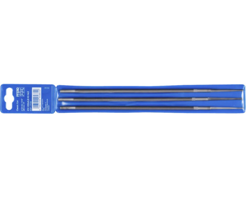 Kettensägenfeilen Pferd 200 x 4,8mm Classic für 325", 3 Stück Pferd Schlüsselfeilen Satz, 200 Millimeter Länge
