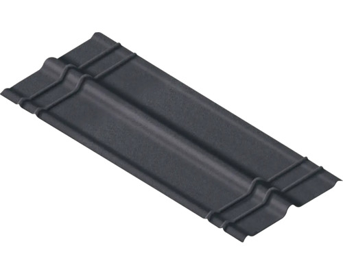 Onduline® C 100 Firsthaube mattes schwarz 1000 mm x 480 mm x 3 mm