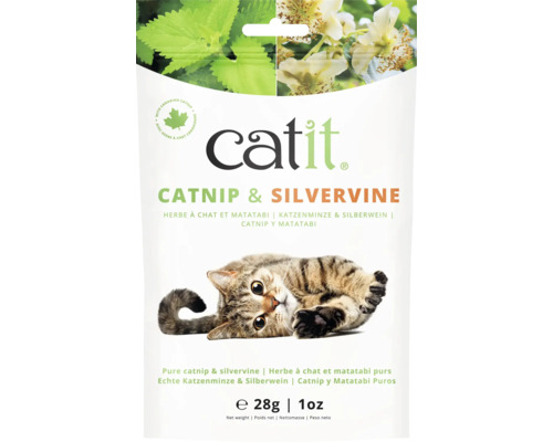 Katzenminze Silberwein Catit Catnip & Silvervine Mischung Catit Katzenminze und Silberwein, 28 Gramm Packung