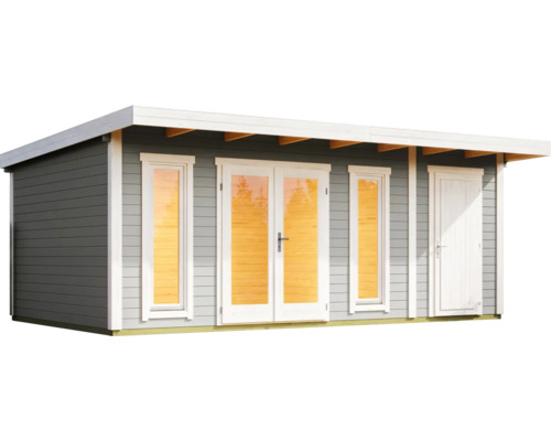 Gartenhaus mit Doppeltür und Fenstern