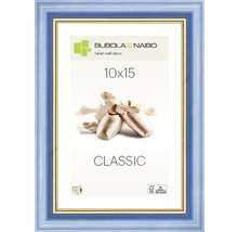 Portraitrahmen Holz Classic blau 10x15 cm