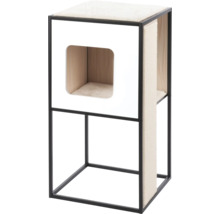 Kratzbaum Vesper Vesper Patio, kleinstilvoller Designer Kratzbaum mit 3 Ebenen ca. 80 x 42 x 42 cm