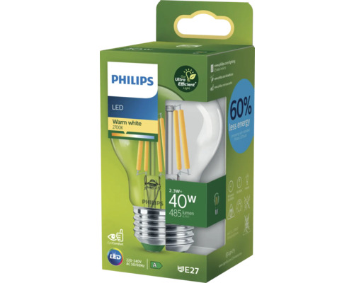 Philips LED Lampe Warmweiß 2700K in Verpackung