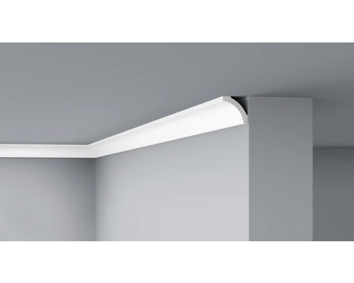 Deckenleiste D20 2x2m 1 St. 4 m x 50 x 50 mm