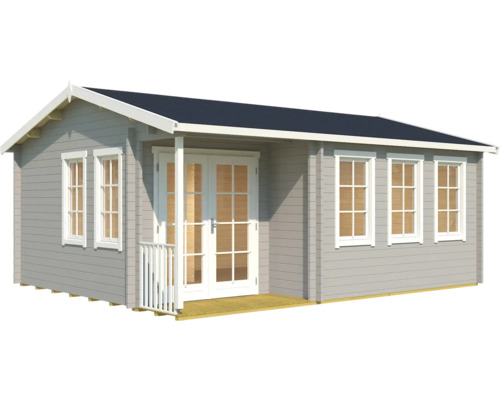 Gartenhaus mit Fenstern und Doppeltür