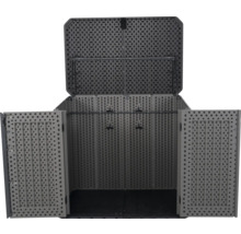 Gerätebox, Mülltonnenbox LIFETIME Phil 146 x 94 x 128 cm grau